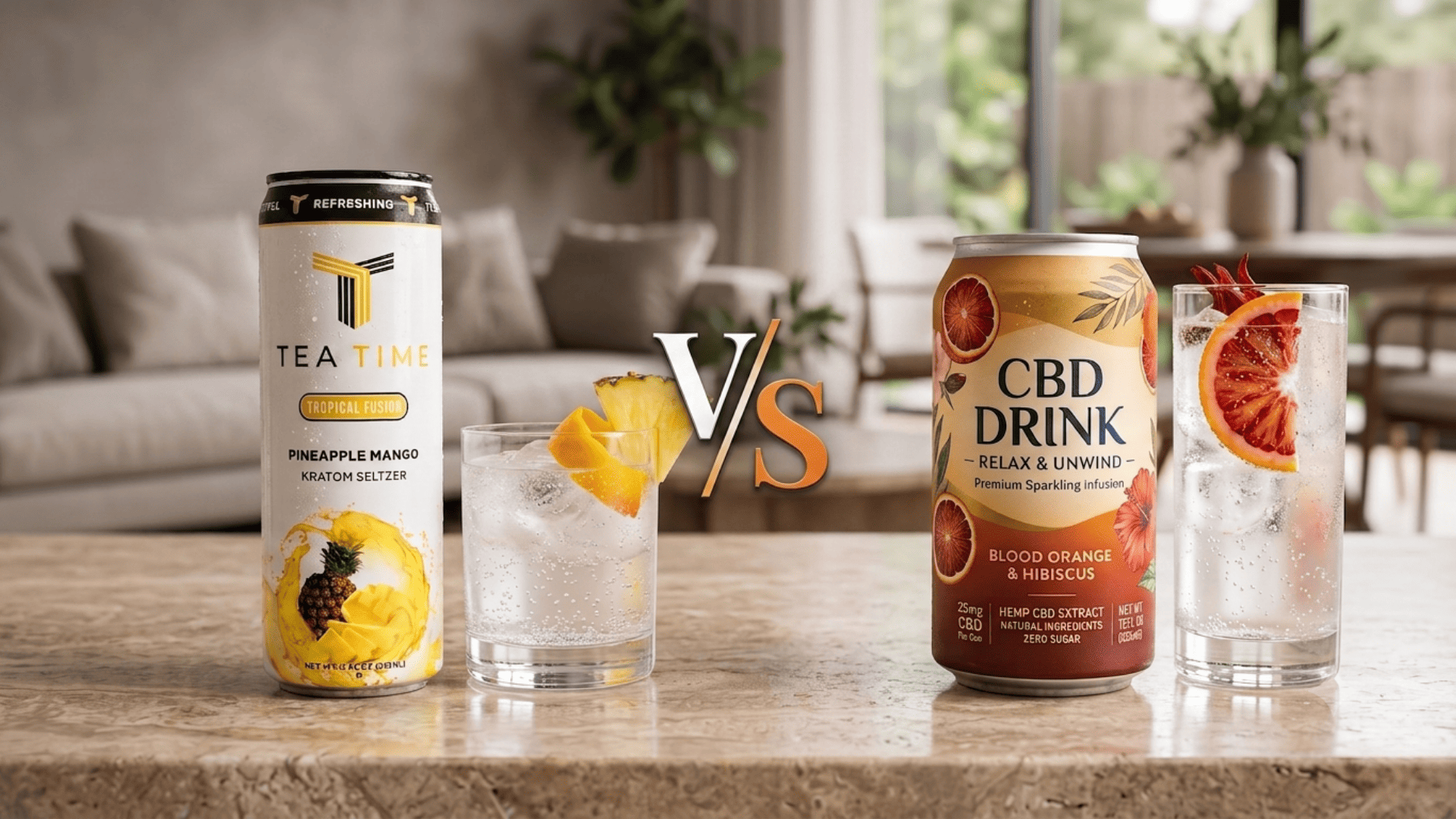 Kratom Seltzer vs CBD Drinks: Which Botanical Beverage Is Right For You?