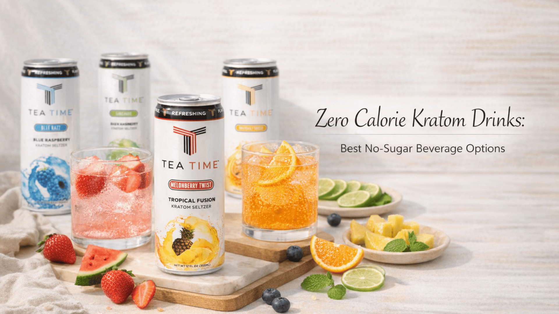 Zero Calorie Kratom Drinks