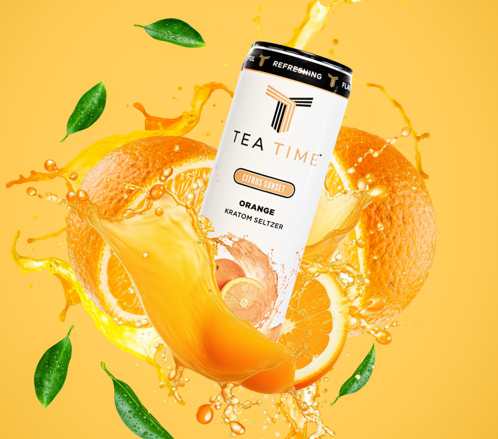 Citrus Sunset Kratom Seltzer | Available in Various Packs
