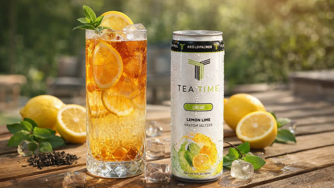 Arnold Palmer Mocktail with Kratom Seltzer: A Sparkling Citrus Recipe