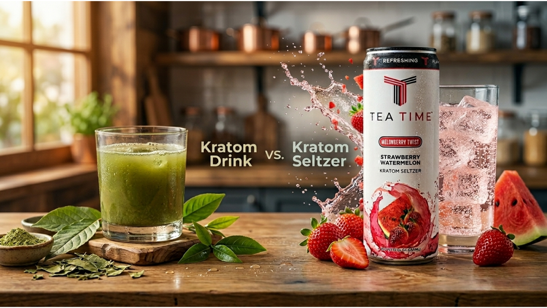 Kratom Drink vs Kratom Seltzer: What’s the Difference?