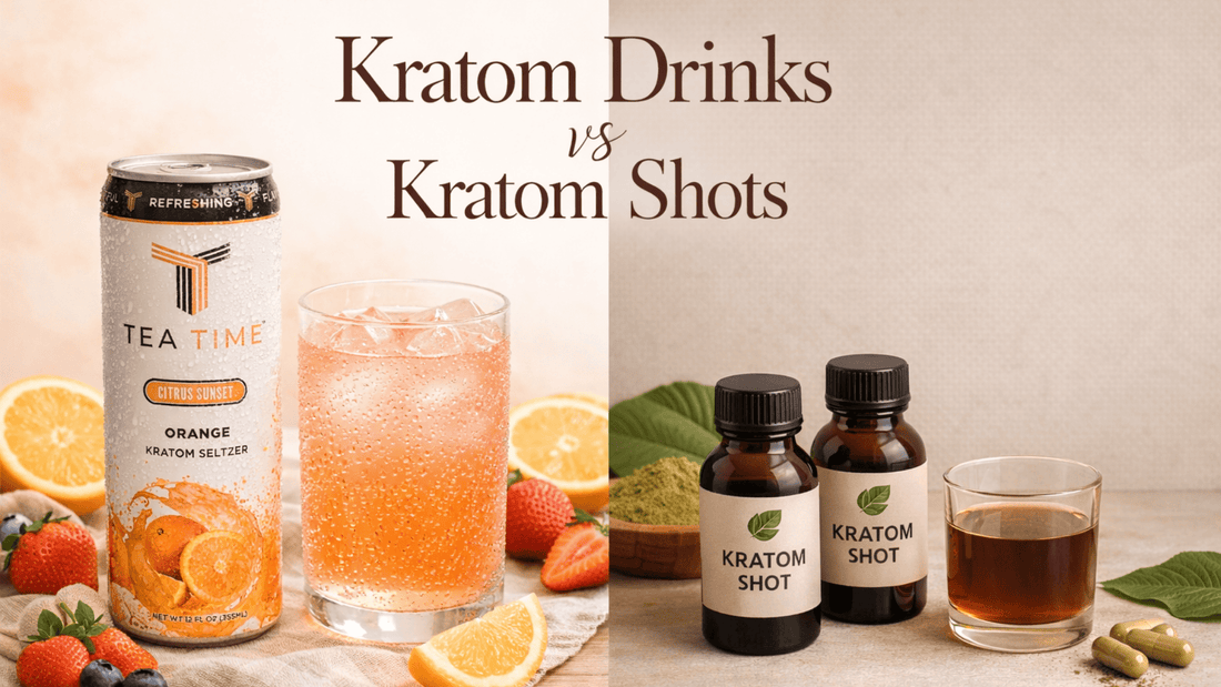 Kratom drinks vs kratom shots