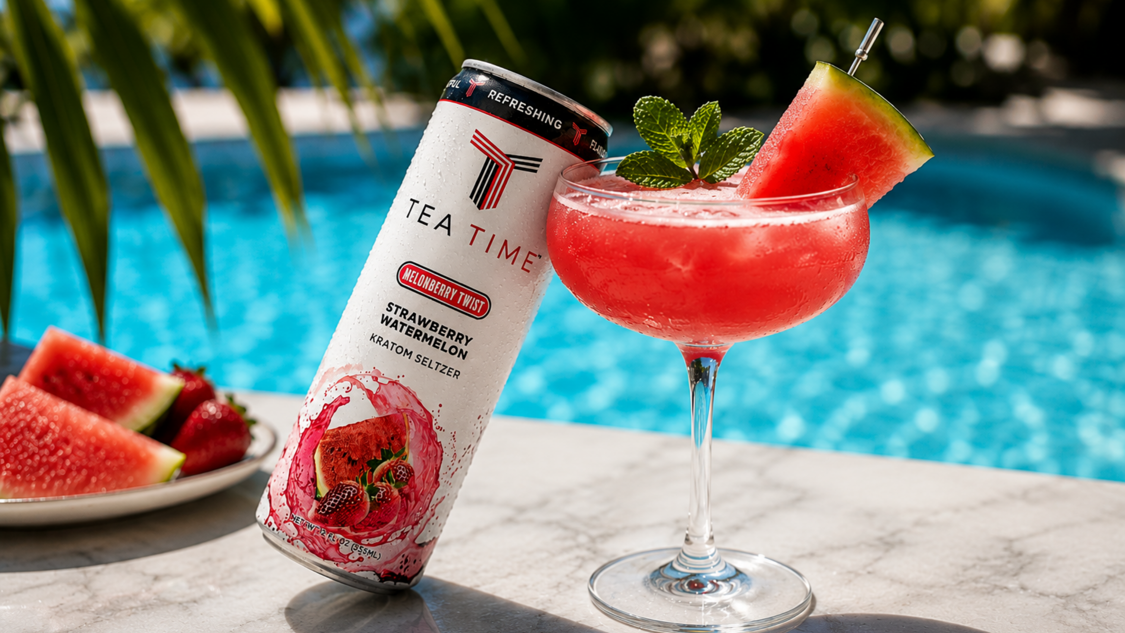 Watermelon Mocktail with Kratom Seltzer: Summer’s Most Refreshing Botanical Drink