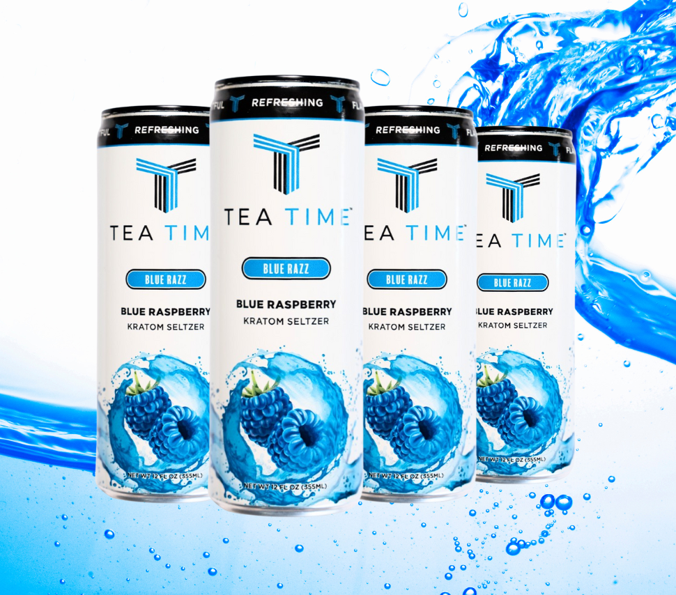 Blue Raspberry Slogan Blue Raspberry Kratom Seltzer | Bold Berry Flavor