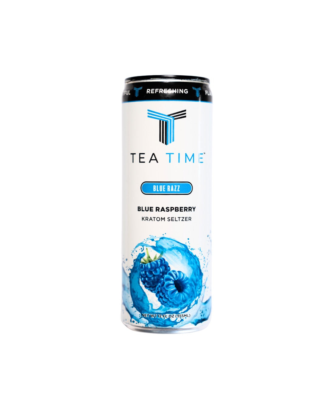 Shop Blue Raspberry Kratom Seltzer Online | Tea Time Drinks