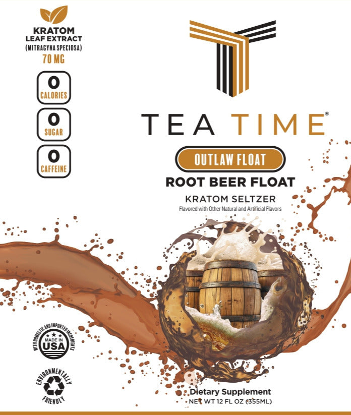 Root Beer Kratom Seltzer